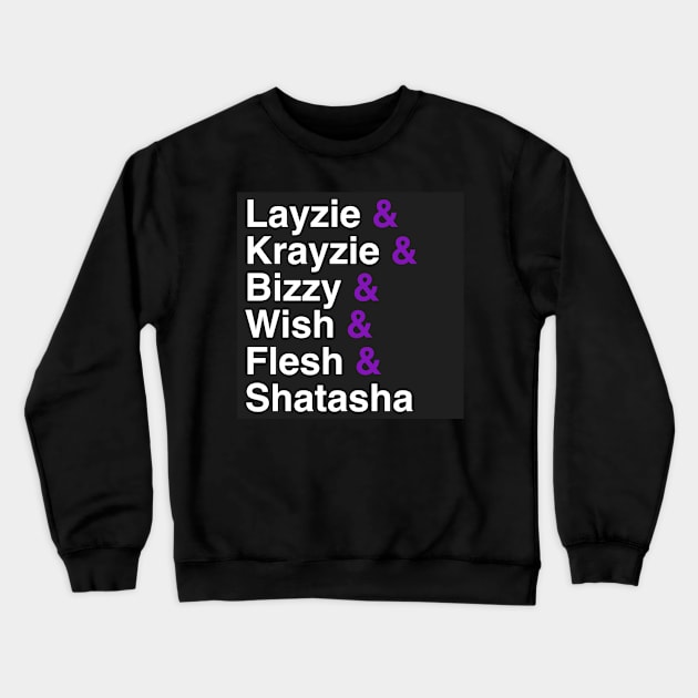 Bone Thugs & Shatasha Crewneck Sweatshirt by pmtheone